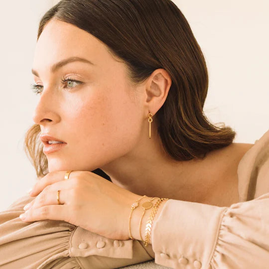 jewelry set on woman