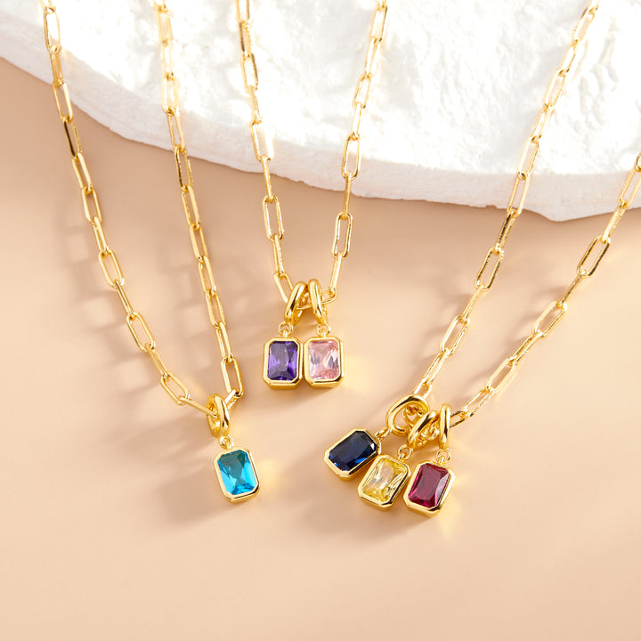 Mackenzie Birthstone Necklace