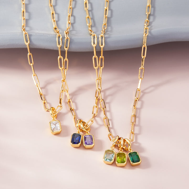 Mackenzie Birthstone Necklace