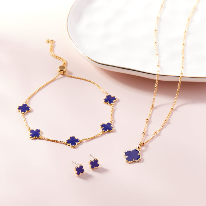 Chatham Clover Enamel Bracelet