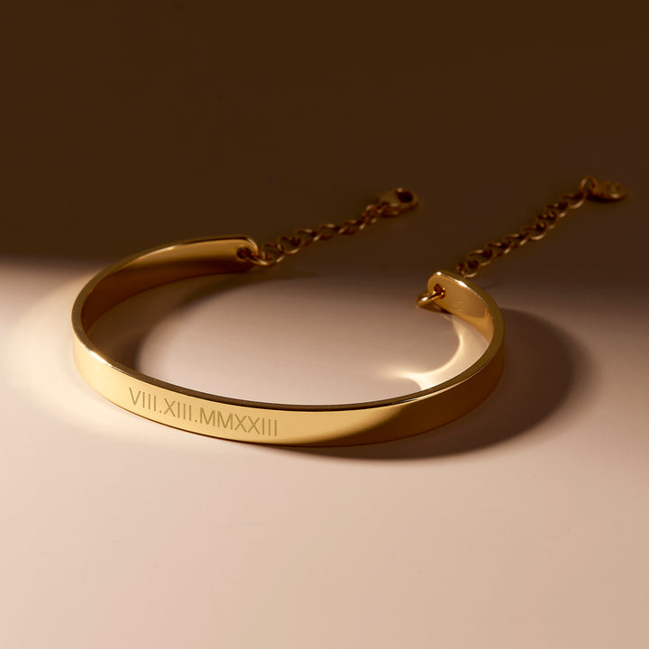 Gwen Date Cuff Bracelet