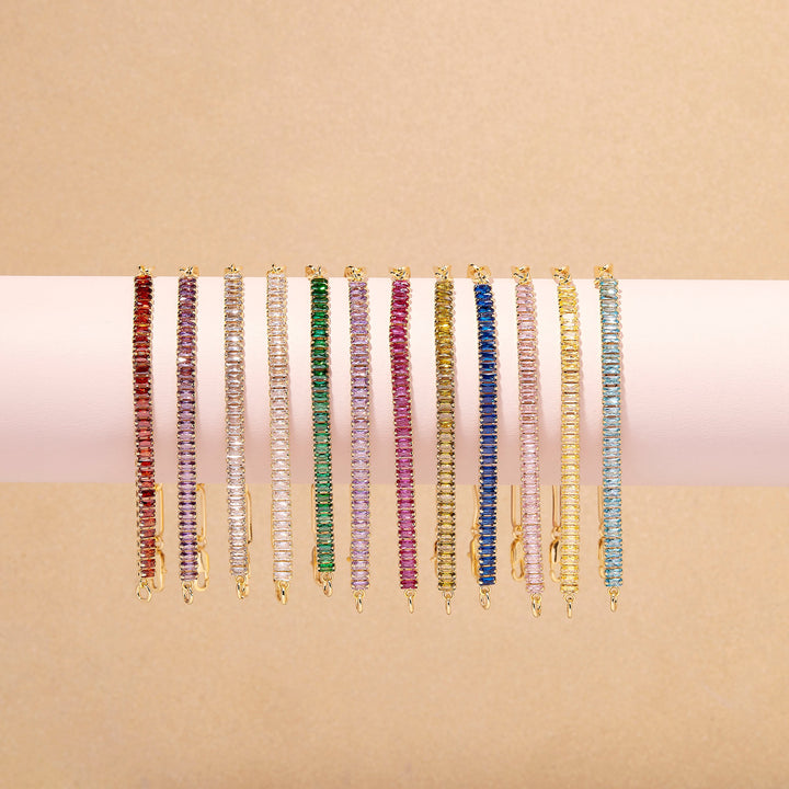 Priya Birthstone Tennis Bracelet
