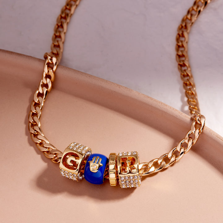 Gaby Cutout Initial Bead