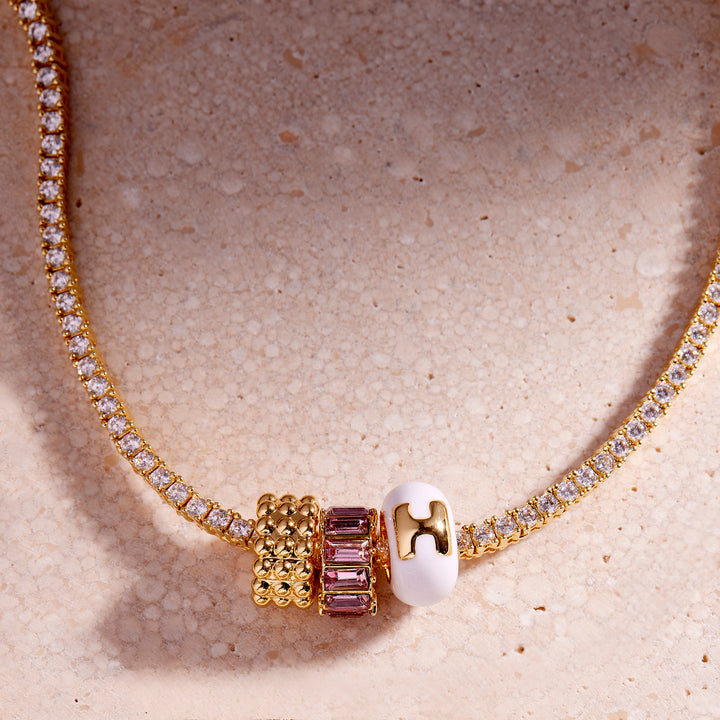 Gaby Baguette Birthstone Bead