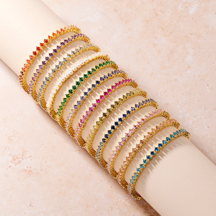 Isabella Ombre Birthstone Tennis Bracelet