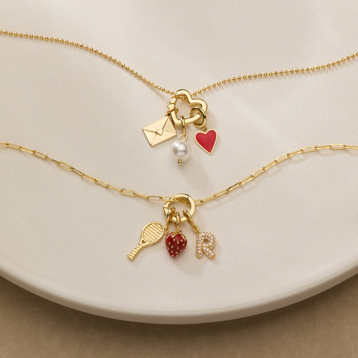 Build Your Own Heart Charm Necklace
