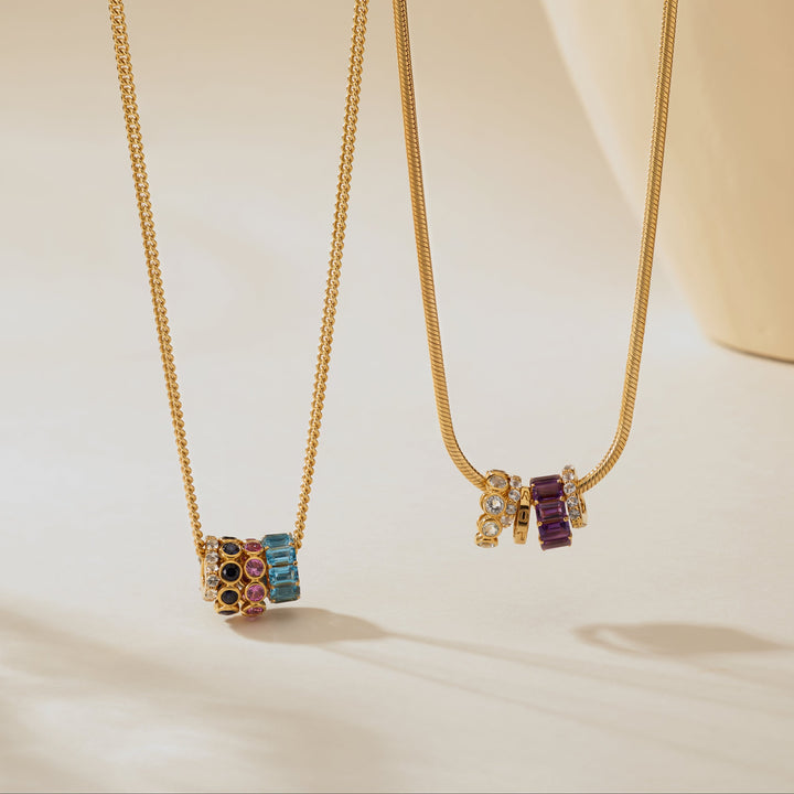 Build Your Own Fine Beaded Charm Necklace