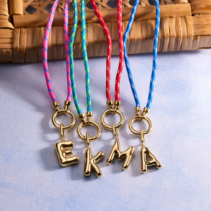 Kai Initial Charm Necklace