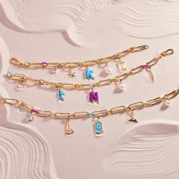 Build Your Own Del Mar Charm Anklet