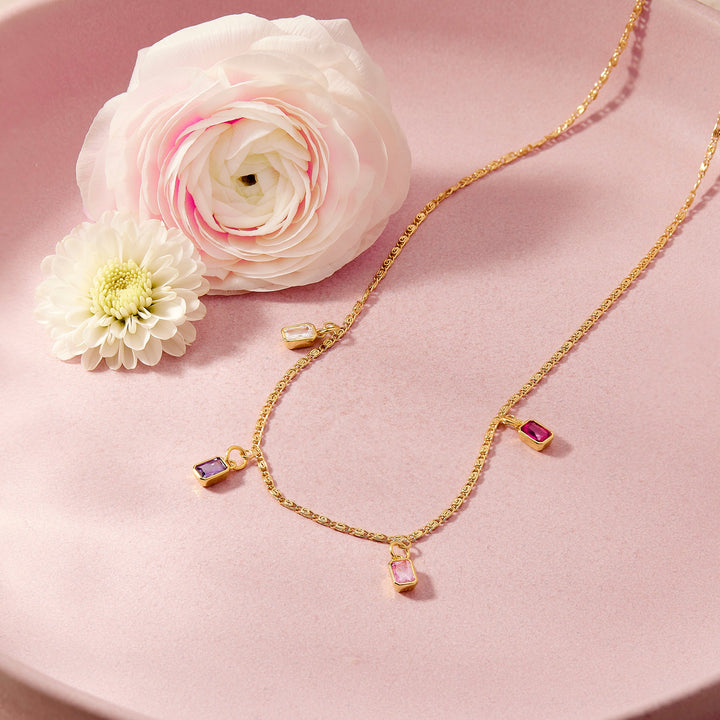 Elizabeth Birthstone Necklace