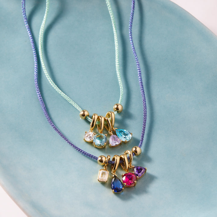 Build Your Own Laguna Birthstone Charm Necklace