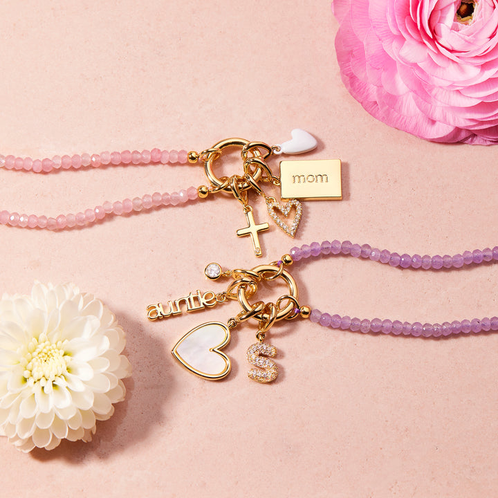 Build Your Own Natalie Birthstone Charm Necklace