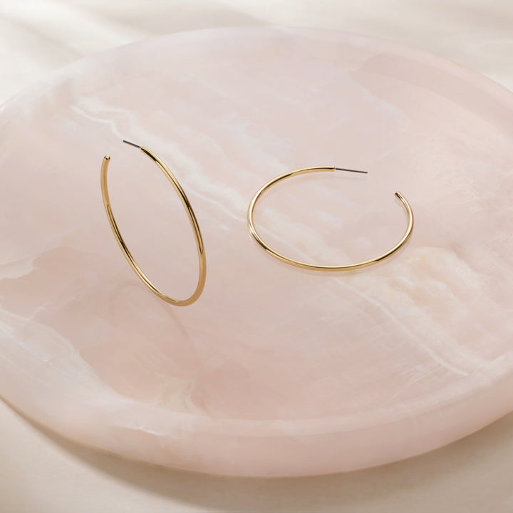 Hayley Thin Hoops