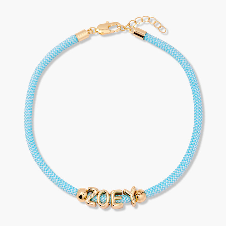 Breezy Name Anklet