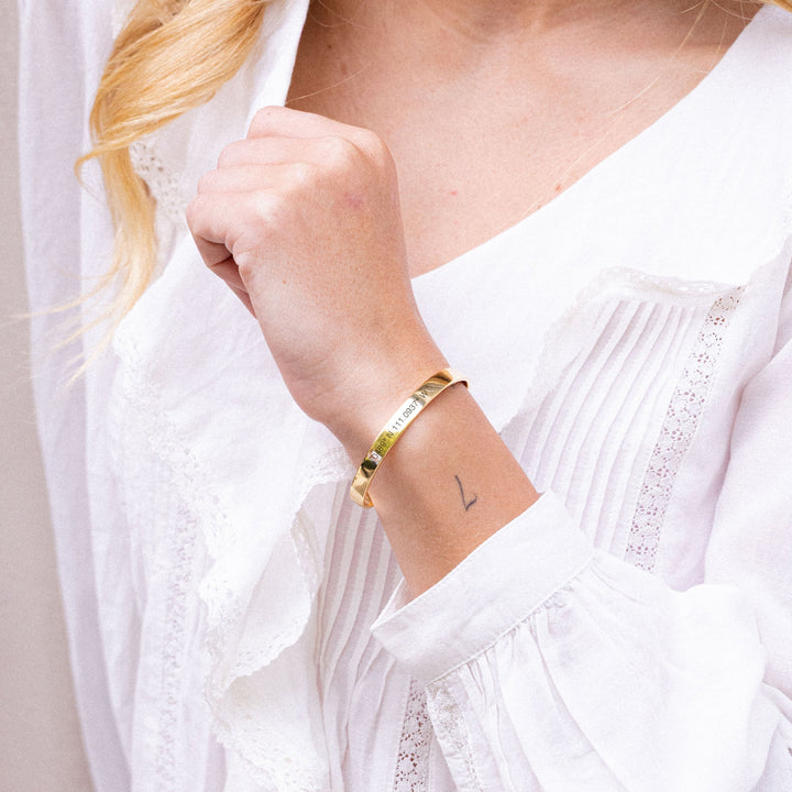 Coordinate Cuff Bracelet