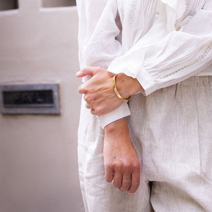 Coordinate Fine Cuff Bracelet
