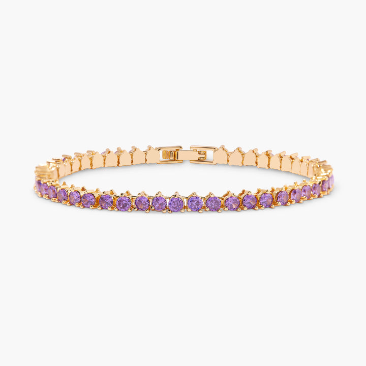 Isabella Ombre Birthstone Tennis Bracelet
