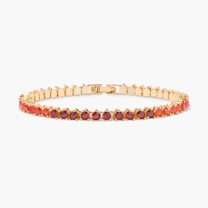 Isabella Ombre Birthstone Tennis Bracelet