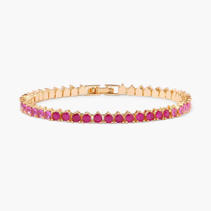 Isabella Ombre Birthstone Tennis Bracelet