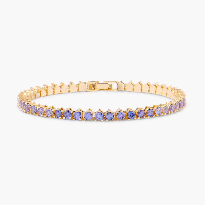 Isabella Ombre Birthstone Tennis Bracelet