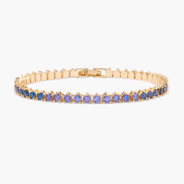 Isabella Ombre Birthstone Tennis Bracelet