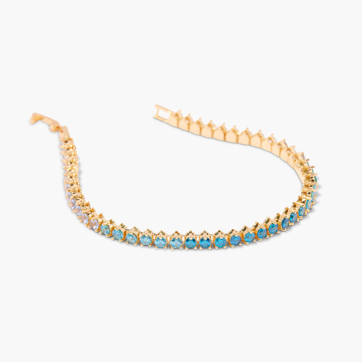 Isabella Ombre Birthstone Tennis Bracelet