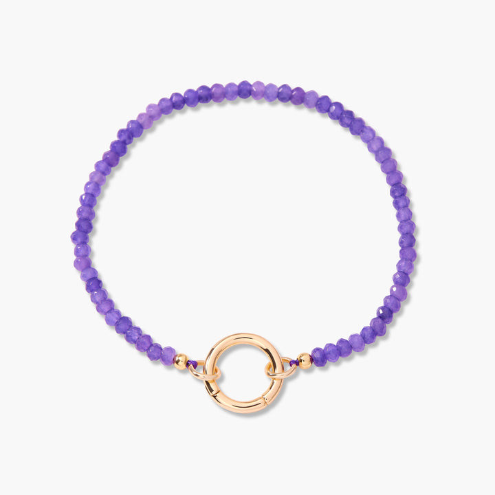 Natalie Birthstone Charm Bracelet