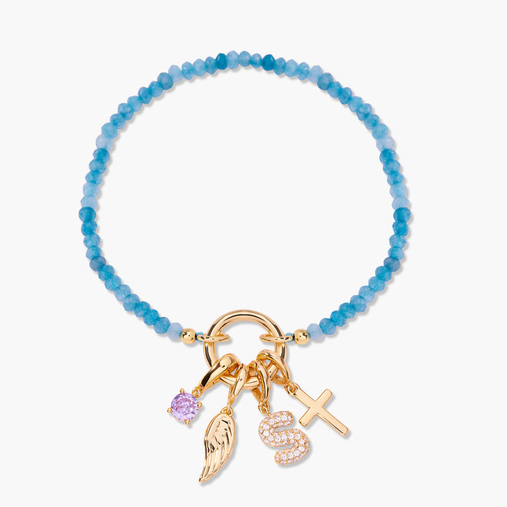 Build Your Own Natalie Birthstone Charm Bracelet