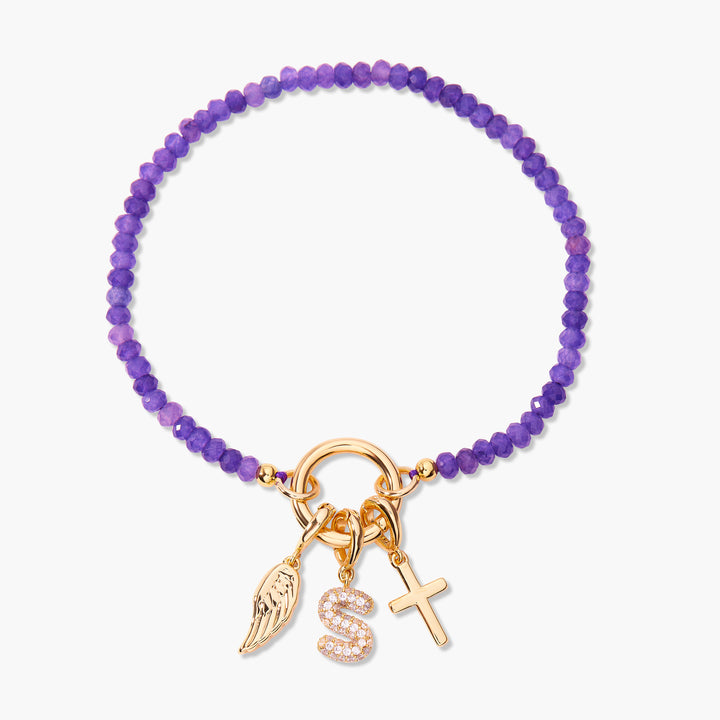 Build Your Own Natalie Birthstone Charm Bracelet
