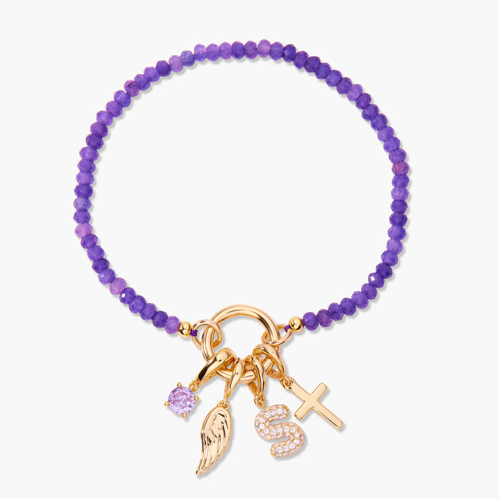 Build Your Own Natalie Birthstone Charm Bracelet