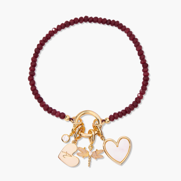 Build Your Own Natalie Birthstone Charm Bracelet