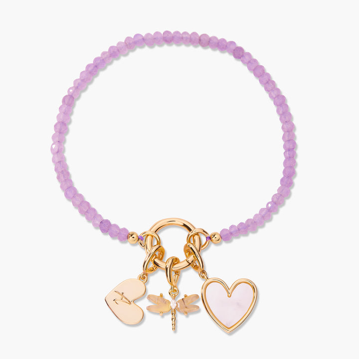 Build Your Own Natalie Birthstone Charm Bracelet