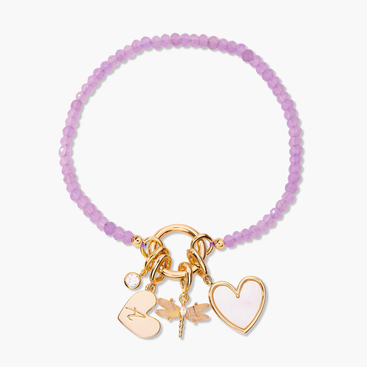 Build Your Own Natalie Birthstone Charm Bracelet