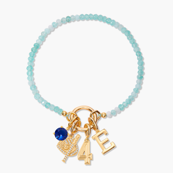 Build Your Own Natalie Birthstone Charm Bracelet