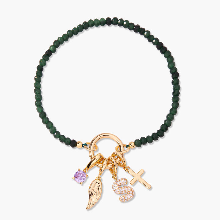 Build Your Own Natalie Birthstone Charm Bracelet