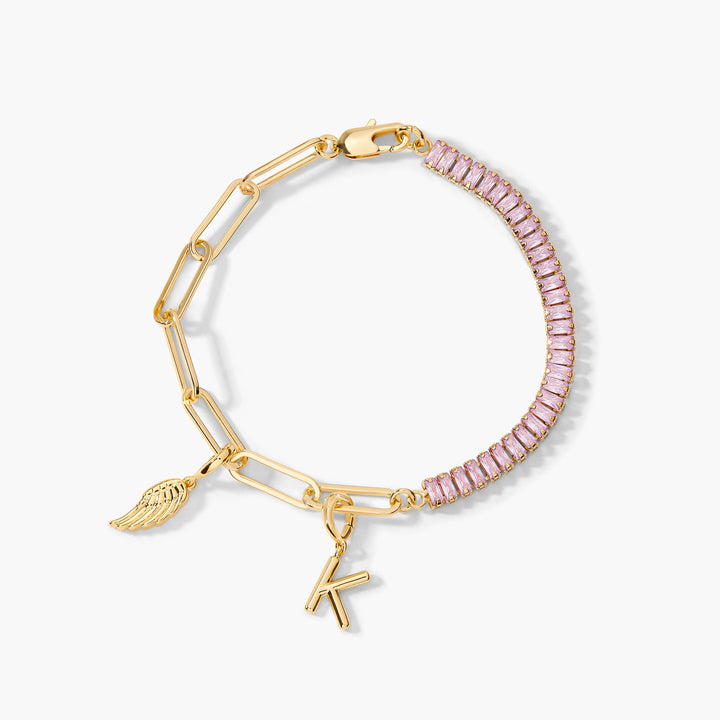 Priya Birthstone Charm Bracelet