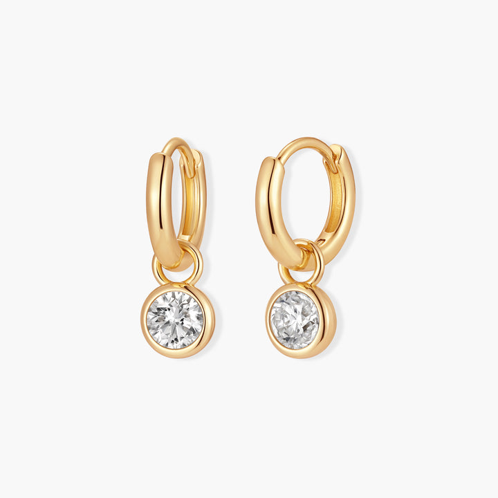 Matilda Birthstone Hoops