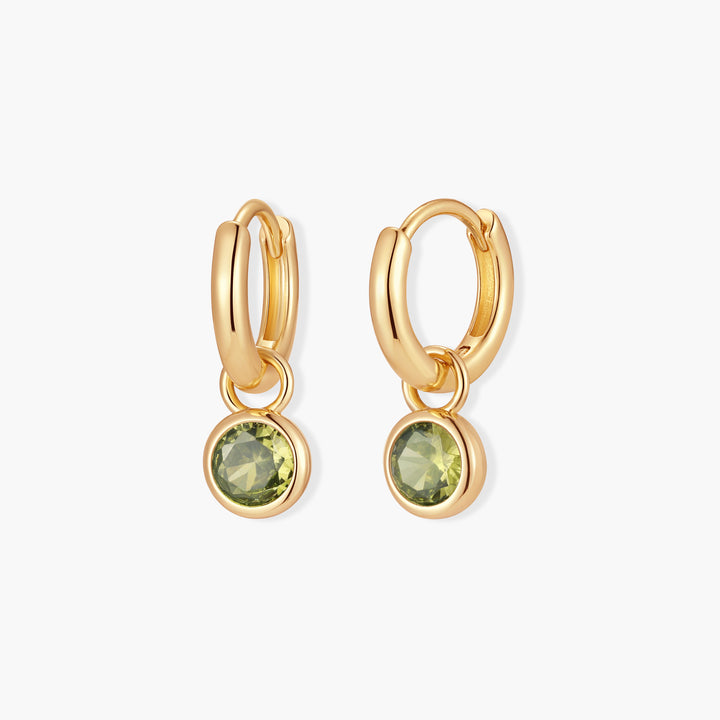 Matilda Birthstone Hoops