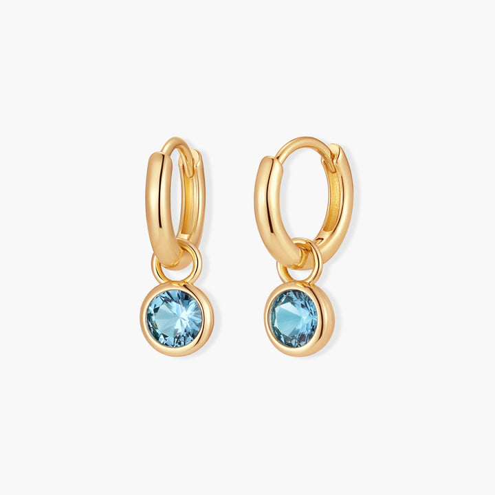 Matilda Birthstone Hoops