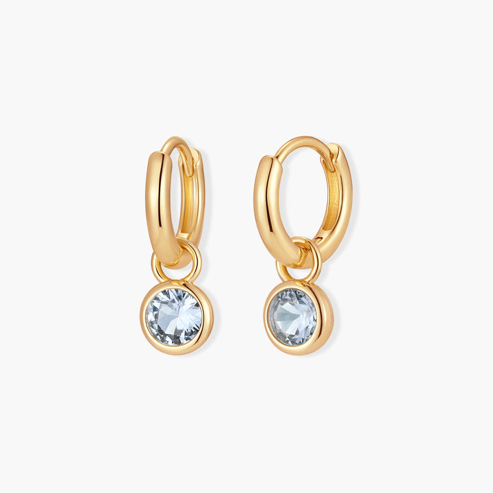 Matilda Birthstone Hoops