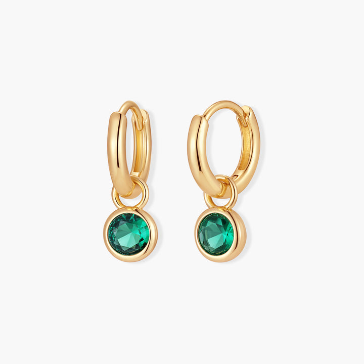 Matilda Birthstone Hoops