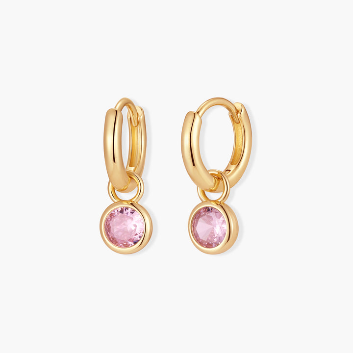 Matilda Birthstone Hoops