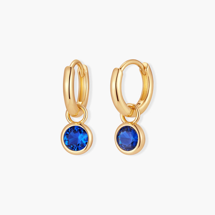 Matilda Birthstone Hoops