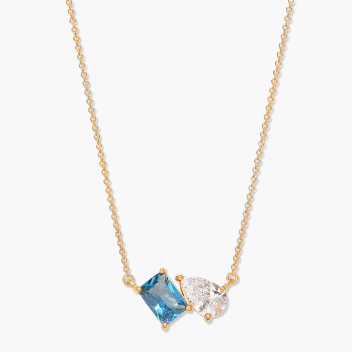 Cassidy Vermeil Birthstone Necklace