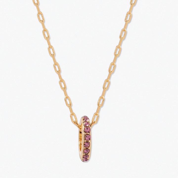 Gaby Birthstone Stacking Necklace