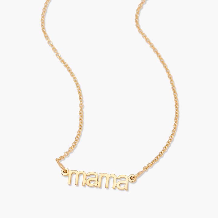 Mama Nameplate Necklace