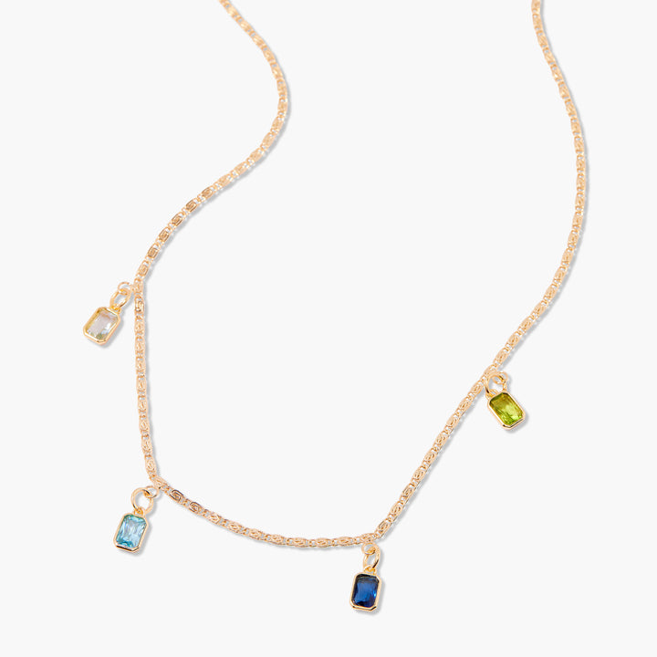Elizabeth Birthstone Necklace