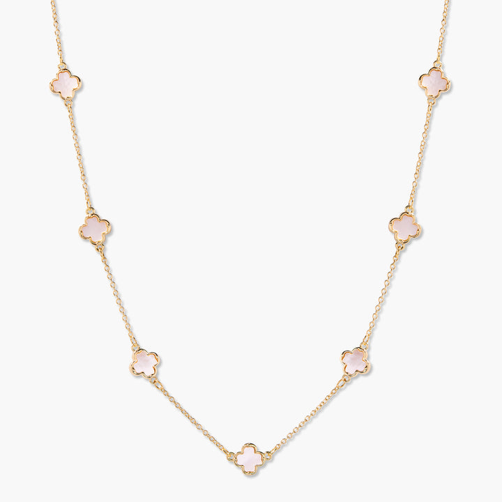 Chatham Clover Pearl Necklace