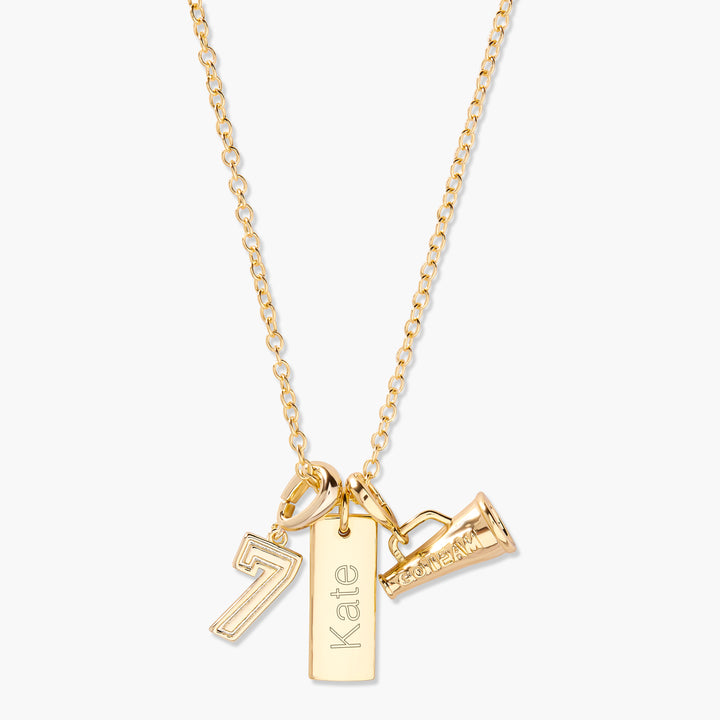 Effie Sports Name Necklace