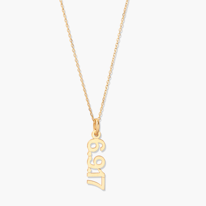 Rhodes Date Necklace
